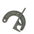 btl020b2 by BUYERS PRODUCTS - Dump Hinge Assembly - Lower, 2.5" Wide Drop, Forged Steel, for 1" Diameter Post