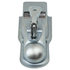 0091050z by BUYERS PRODUCTS - Straight Tongue Coupler - 1-7/8 Inch Ball, 2 Inch Channel, 200 Pound Tongue Weight, Zinc Plated