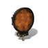 1492116 by BUYERS PRODUCTS - Flood Light - 4.5 inches, Amber, LED, with Black Housing