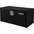 1702100 by BUYERS PRODUCTS - 18 x 18 x 24in. Black Steel Underbody Truck Box with Paddle Latch