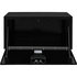 1702105 by BUYERS PRODUCTS - 18 x 18 x 36in. Black Steel Underbody Truck Box with Paddle Latch