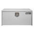 1702200 by BUYERS PRODUCTS - 18 x 18 x 24in. White Steel Underbody Truck Box with Paddle Latch