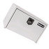 1702203 by BUYERS PRODUCTS - 18 x 18 x 30in. White Steel Underbody Truck Box with Paddle Latch