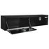 1702950 by BUYERS PRODUCTS - Truck Tool Box - Black, Steel, Topsider, 16 x 13 x 88 in.