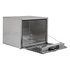 1735100 by BUYERS PRODUCTS - 18 x 18 x 24in. Diamond Tread Aluminum Underbody Truck Box with 3-Pt. Latch