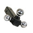 1802207 by BUYERS PRODUCTS - Trailer Hitch - Tri-Ball Hitch, Tubular Shank with Chrome Balls
