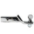 1803306 by BUYERS PRODUCTS - 2in. Chrome Ball Mount Kit with 2in. Shank and 2in. Drop-Cotter Pin Hitch