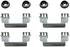 HW5876 by DORMAN - Disc Brake Hardware Kit