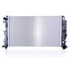 Nissens 67157A Radiator Radiator w/Integrated Transmission Oil Cooler