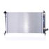 68005A by NISSENS - Radiator w/Integrated Transmission Oil Cooler