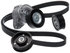 90K38319E by GATES - Complete Serpentine Belt Drive Component Kit