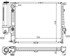 60709A by NISSENS - Radiator w/Integrated Transmission Oil Cooler