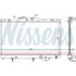 646281 by NISSENS - Radiator w/Integrated Transmission Oil Cooler