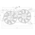 Nissens 85523 Engine Cooling Fan Assembly Engine Cooling Fan Assembly