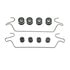 HW5518 by DORMAN - Disc Brake Hardware Kit