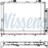 62666A by NISSENS - Radiator w/Integrated Transmission Oil Cooler