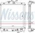 633081 by NISSENS - Radiator w/Integrated Transmission Oil Cooler