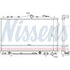 67012 by NISSENS - Radiator w/Integrated Transmission Oil Cooler