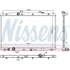 681378 by NISSENS - Radiator