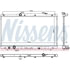 681375 by NISSENS - Radiator