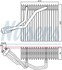 92176 by NISSENS - Air Conditioning Evaporator Core