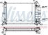 64034A by NISSENS - Radiator w/Integrated Transmission Oil Cooler