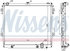 646827 by NISSENS - Radiator w/Integrated Transmission Oil Cooler