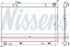 681214 by NISSENS - Radiator w/Integrated Transmission Oil Cooler