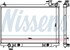 68119 by NISSENS - Radiator w/Integrated Transmission Oil Cooler