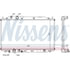 68141 by NISSENS - Radiator w/Integrated Transmission Oil Cooler