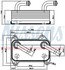 90707 by NISSENS - Engine Oil Cooler