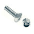 1301064 by BUYERS PRODUCTS - Sam Bulk Cutting Edge 5/8 x 2in. Carriage Bolt and Nut - Set Of 10