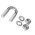 1302360 by BUYERS PRODUCTS - Threaded U-Bolt - Clevis, with Nuts