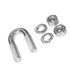 1302360 by BUYERS PRODUCTS - Threaded U-Bolt - Clevis, with Nuts