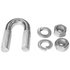 1302360 by BUYERS PRODUCTS - Threaded U-Bolt - Clevis, with Nuts
