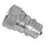 1304021 by BUYERS PRODUCTS - Hydraulic Coupling / Adapter - Male Hose, 1/4 in. NPT, Poppet