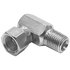 1304145 by BUYERS PRODUCTS - Hydraulic Coupling / Adapter - Swivel, 1/4 in. Male, 90 Degree Female