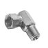 1304145 by BUYERS PRODUCTS - Hydraulic Coupling / Adapter - Swivel, 1/4 in. Male, 90 Degree Female