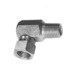 1304315 by BUYERS PRODUCTS - Hydraulic Coupling / Adapter - 1/4in x 90 Degree, Swivel Adapter