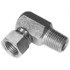 1304315 by BUYERS PRODUCTS - Hydraulic Coupling / Adapter - 1/4in x 90 Degree, Swivel Adapter