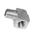 1304350 by BUYERS PRODUCTS - Hydraulic Coupling / Adapter - Brass Street Elbow, 1/4 in. x 90 Degree