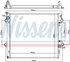 64661 by NISSENS - Radiator w/Integrated Transmission Oil Cooler