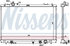 646819 by NISSENS - Radiator w/Integrated Transmission Oil Cooler