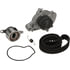 Gates TCKWP224A Engine Timing Belt Kit with Water Pump PowerGrip Premium Timing Component Kit with Water Pump (TCKWP)