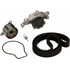 Gates TCKWP184A Engine Timing Belt Kit with Water Pump PowerGrip Premium Timing Component Kit with Water Pump (TCKWP)