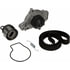 Gates TCKWP143 Engine Timing Belt Kit with Water Pump PowerGrip Premium Timing Component Kit with Water Pump (TCKWP)
