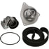 Gates TCKWP219 Engine Timing Belt Kit with Water Pump PowerGrip Premium Timing Component Kit with Water Pump (TCKWP)