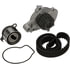 Gates TCKWP223 Engine Timing Belt Kit with Water Pump PowerGrip Premium Timing Component Kit with Water Pump (TCKWP)