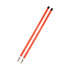 1308103 by BUYERS PRODUCTS - Bumper Guide, 3/4x24in. Fluorescent Orange Bumper Marker Sight Rods w/ Hardware