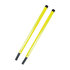 1308150 by BUYERS PRODUCTS - Bumper Guide, 1-5/16x24in. Fluorescent Yellow Oversized Bumper Marker Sight Rods